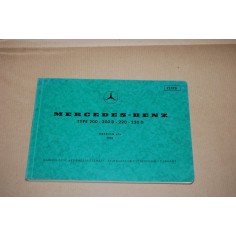 MERCEDES TYPE 200 200D 220 220D CATALOG C 1970 CATALOGO PARTI DI RICAMBIO