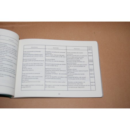 MERCEDES TYPE 200 200D 220 220D CATALOG C 1970 CATALOGO PARTI DI RICAMBIO