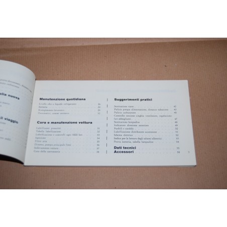FORD TAUNUS 17M TS MANUALE USO MANUTENZIONE 1965 1° ED.
