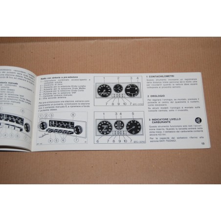 FORD TAUNUS MANUALE D'ISTRUZIONI ED. DI APRILE 1977