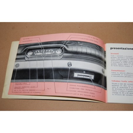 FORD CONSUL CORTINA MANUALE D'ISTRUZIONE 2° ED. GENNAIO 1963