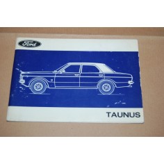 FORD TAUNUS MANUALE DI ISTRUZIONI EDIZIONE XI/72-5 IT OTTIMO