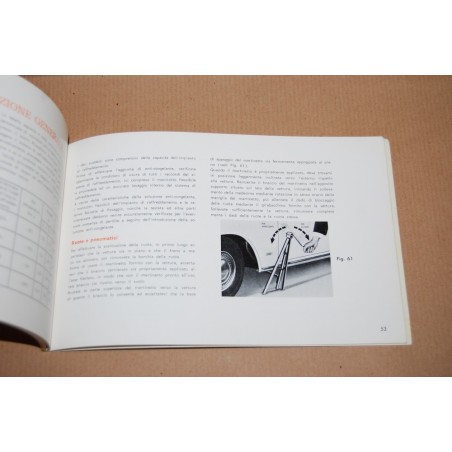 FORD ZEPHYR 4&6 MANUALE D'ISTRUZIONE EDIZIONE MAGGIO 1963