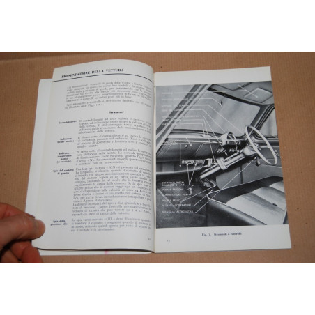 FORD CONSUL MANUALE D'ISTRUZIONE EDIZIONE 1957 MOLTO BUONO