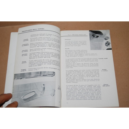 FORD CONSUL MANUALE D'ISTRUZIONE EDIZIONE 1957 MOLTO BUONO