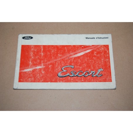 FORD ESCORT MANUALE D'ISTRUZIONI ED. XII/69 BUONO