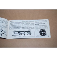 FORD ESCORT MANUALE D'ISTRUZIONI ED. I/77-6 IT LIEVI MACHIE 2