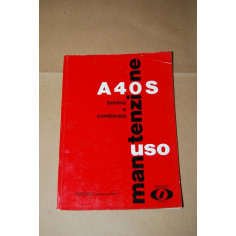 INNOCENTI AUSTIN LIBRETTO USO MANUTENZIONE A40 BERLINA E COMBINATA GENNAIO 1963
