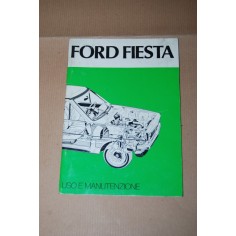FORD FIESTA LIBRETTO USO MANUTENZIONE ED. GIUGNO 1976