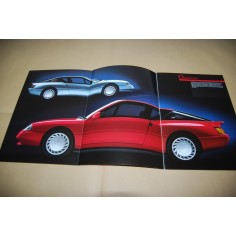 PROSPEKT BROCHURE DEPLIANT RENAULT ALPINE V 6 TURBO 10 PAGINE 06/1990 2