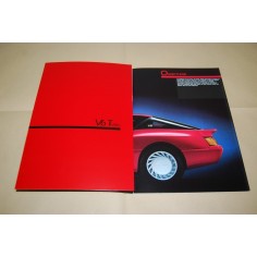 PROSPEKT BROCHURE DEPLIANT RENAULT ALPINE V 6 TURBO 14 PAGINE OTTIMO 2