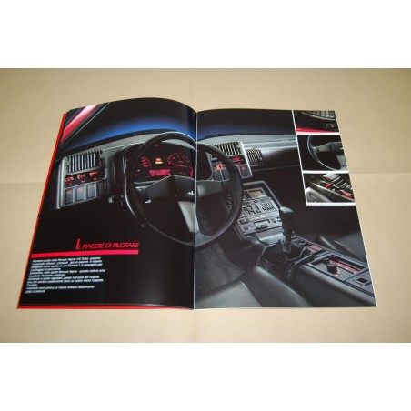 PROSPEKT BROCHURE DEPLIANT RENAULT ALPINE V 6 TURBO 14 PAGINE OTTIMO