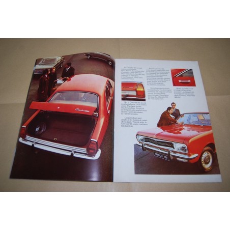 PROSPEKT BROCHURE DEPLIANT CHRYSLER 160 FRANCESE 6 PAGINE