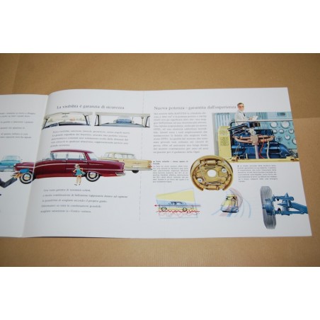 PROSPEKT BROCHURE DEPLIANT KAPITAN & L ITALIANO 4 PAG. PIEGA CENTRALE