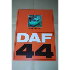 PROSPEKT BROCHURE DEPLIANT DAF 44 POSTER 4 PAGINE ITALIANO