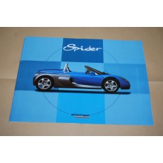 PROSPEKT BROCHURE DEPLIANT RENAULT SPIDER ITALIANO 28 PAGINE 1998