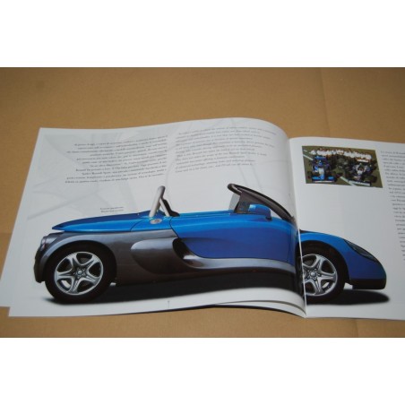 PROSPEKT BROCHURE DEPLIANT RENAULT SPIDER ITALIANO 28 PAGINE 1998