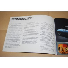PROSPEKT BROCHURE DEPLIANT CITROEN GS FRANCESE 3 PAGINE 8/73 2