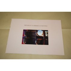 PROSPEKT BROCHURE DEPLIANT RENAULT 19 SPIDER 16 VALVOLE 5 PAGINE ITALIANO