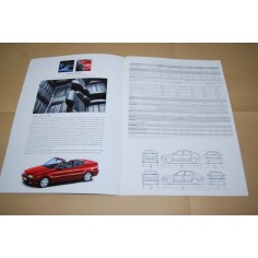 PROSPEKT BROCHURE DEPLIANT RENAULT 19 ITALIANO 3 PAG. 1996 2