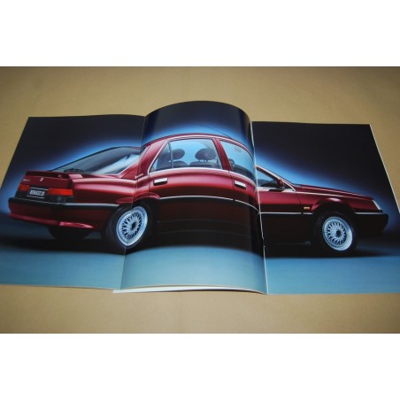 PROSPEKT BROCHURE DEPLIANT RENAULT 25 ITALIANO 20 PAGINE 1991