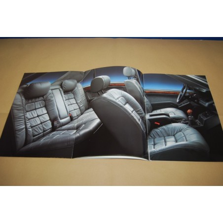 PROSPEKT BROCHURE DEPLIANT RENAULT 25 ITALIANO 20 PAGINE 1991