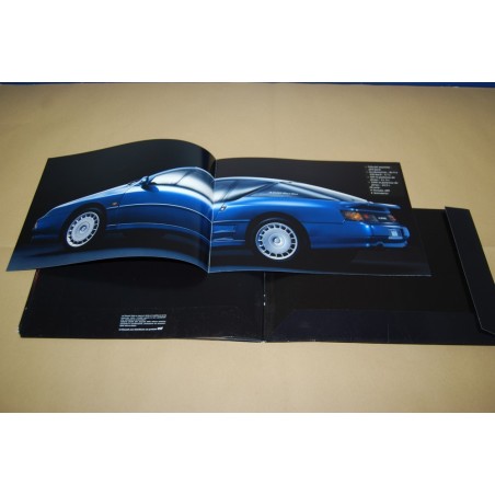 PROSPEKT BROCHURE DEPLIANT RENAULT ALPINE A610 ITA 10 PAG. + SUPP. TURBO 1992