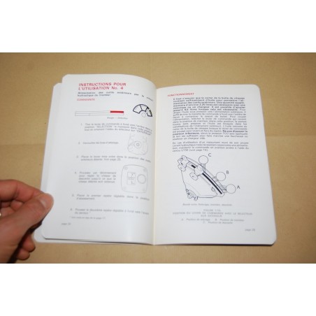 LIVRET D'INSTRUCTIONS ET D'ENTRETIEN DAVID BROWN 900 A & B SELECTAMATIC