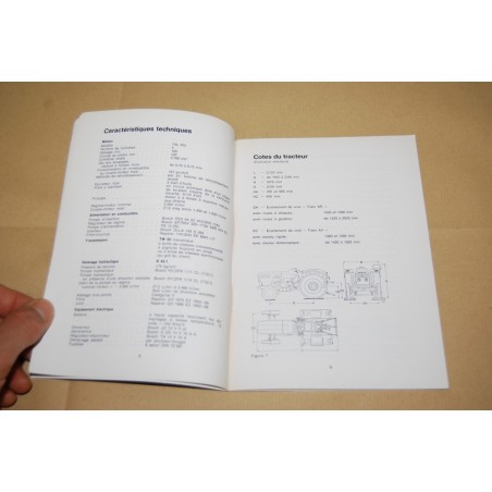 LIVRET D'INSTRUCTIONS ET D'ENTRETIEN DEUTZ D6006 FRENCH TEXT