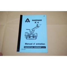 LIVRET D'INSTRUCTIONS ET D'ENTRETIEN HANOMAG K4 1045/61 F