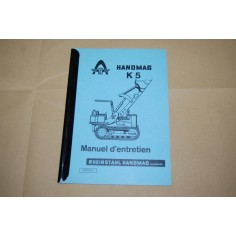LIVRET D'INSTRUCTIONS ET D'ENTRETIEN HANOMAG K5 1032/62 F
