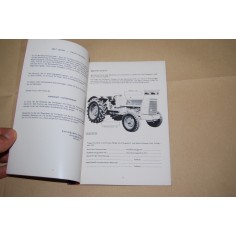 BETRIEBSANLEITUNG HANOMAG ROBUST 900 1° AUFLAGE 2