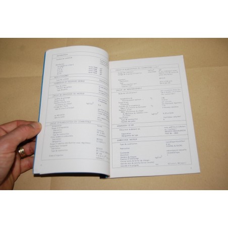 LIVRET D'INSTRUCTIONS ET D'ENTRETIEN HANOMAG K5 SERIE B 1523/68 F 1re EDITION