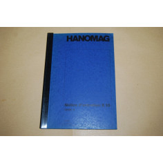 LIVRET D'INSTRUCTIONS ET D'ENTRETIEN HANOMAG K10 SERIE B 2me EDITION