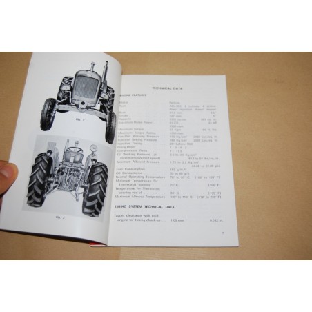 OPERATOR INSTRUCTION BOOK TRATTRICE LANDINI R 8000