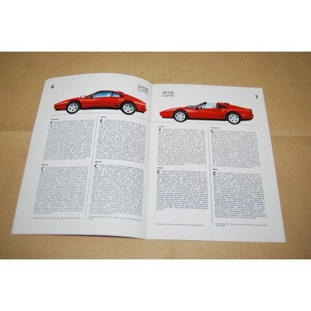Brochure Ferrari 1986 La Produzione The Production La Production Die Produktion