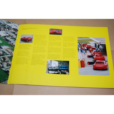 Brochure promozionale Pilota Ferrari - Corsi di guida veloce - Discreto