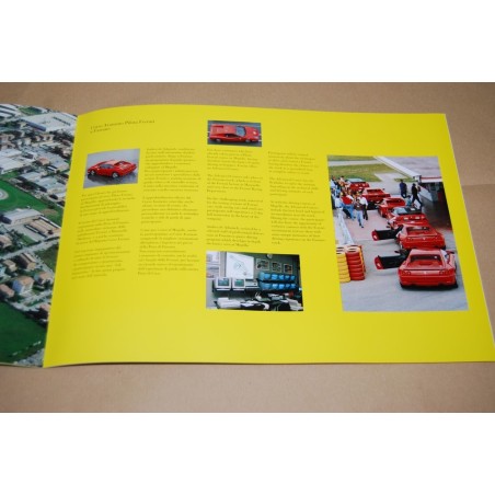 Brochure promozionale Pilota Ferrari - Corsi di guida veloce - Ottimo