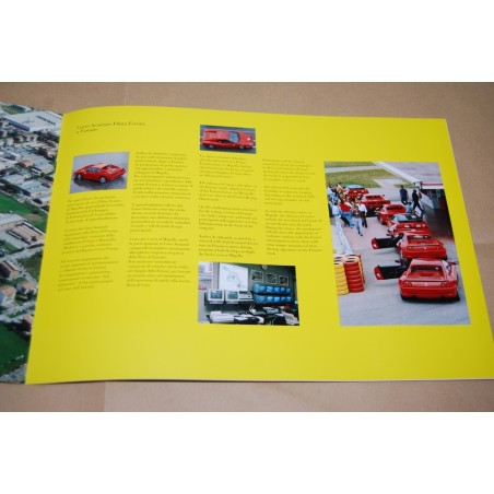 Brochure promozionale Pilota Ferrari - Corsi di pilota avanzato - Ottimo