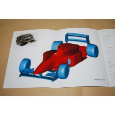 Pieghevole Ferrari 412 T1 scheda tecnica 2