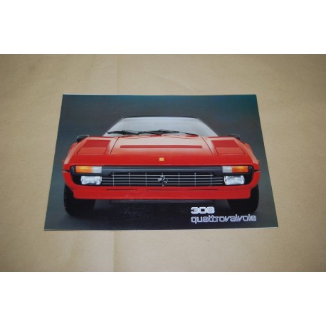 Brochure Ferrari 308 Quattrovalvole