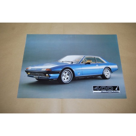 Brochure Ferrari 400i Automatic