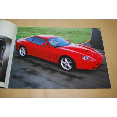 Ferrari 550 Maranello brochure 34 pagine 4 lingue - ottimo