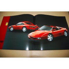 Prospekt brochure depliant Ferrari 348 poster 4 pagine 2