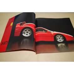 Prospekt brochure depliant Ferrari F40 - pagine attaccate dall'umidità 2