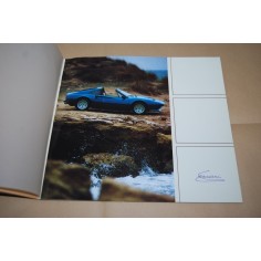 Prospekt brochure depliant Ferrari 308 quattrovalvole alcune pagine attaccate 2