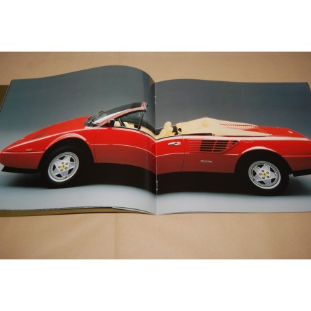 Prospekt brochure depliant Ferrari 3,2 Mondial ottime condizoni