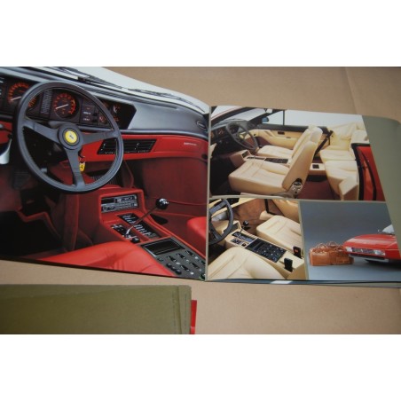 Prospekt brochure depliant Ferrari 3,2 Mondial ottime condizoni