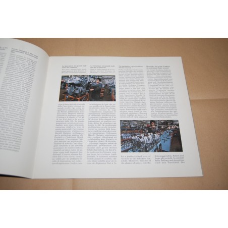 Prospekt brochure depliant Ferrari Mondial 8 ottime condizoni