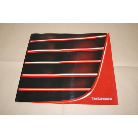 Prospekt brochure depliant Ferrari Testarossa - vistosa umidità e macchie